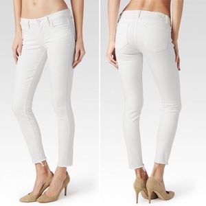 Paige denim white jeans
